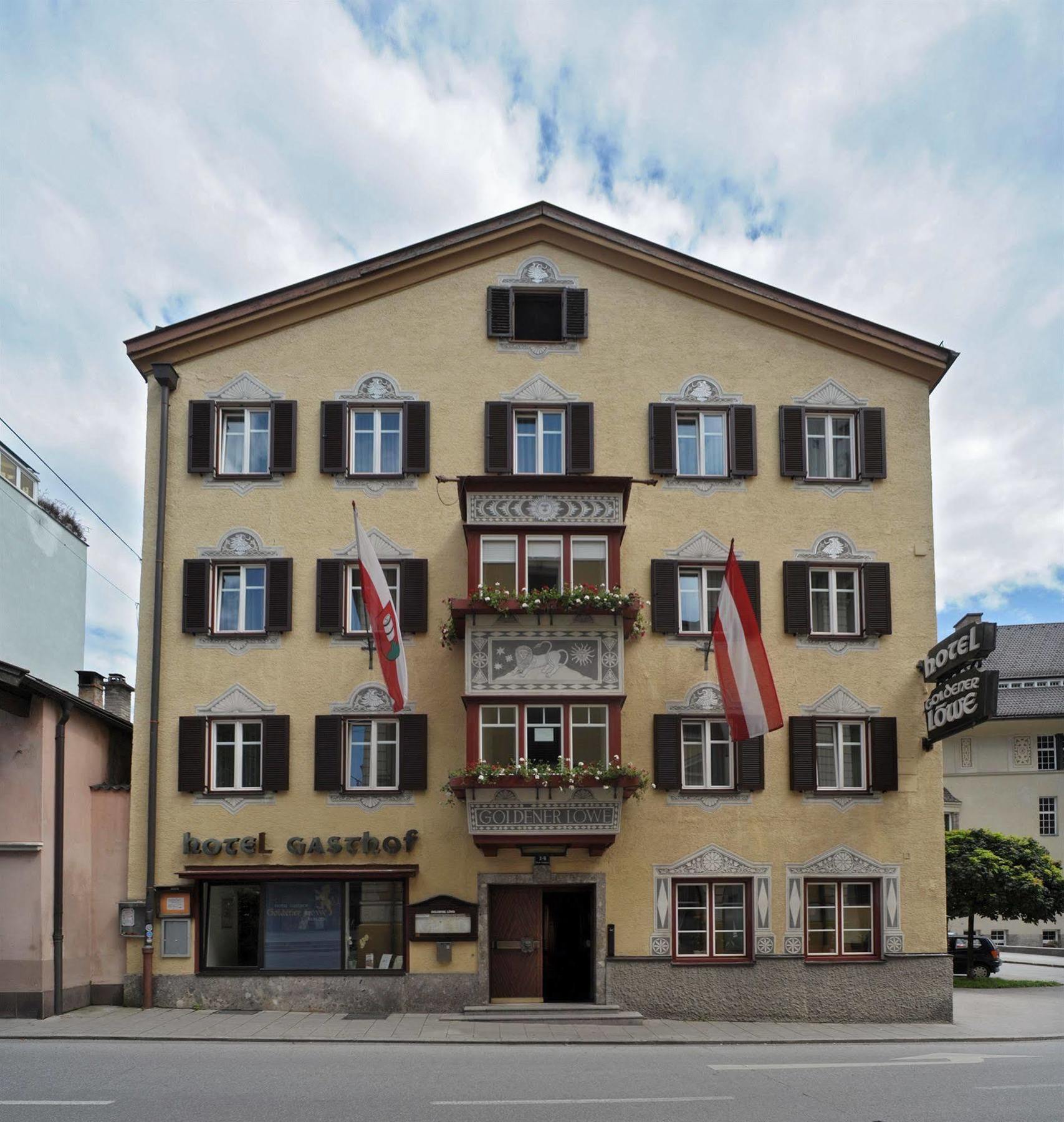 Hotel Goldener Loewe Kufstein Esterno foto